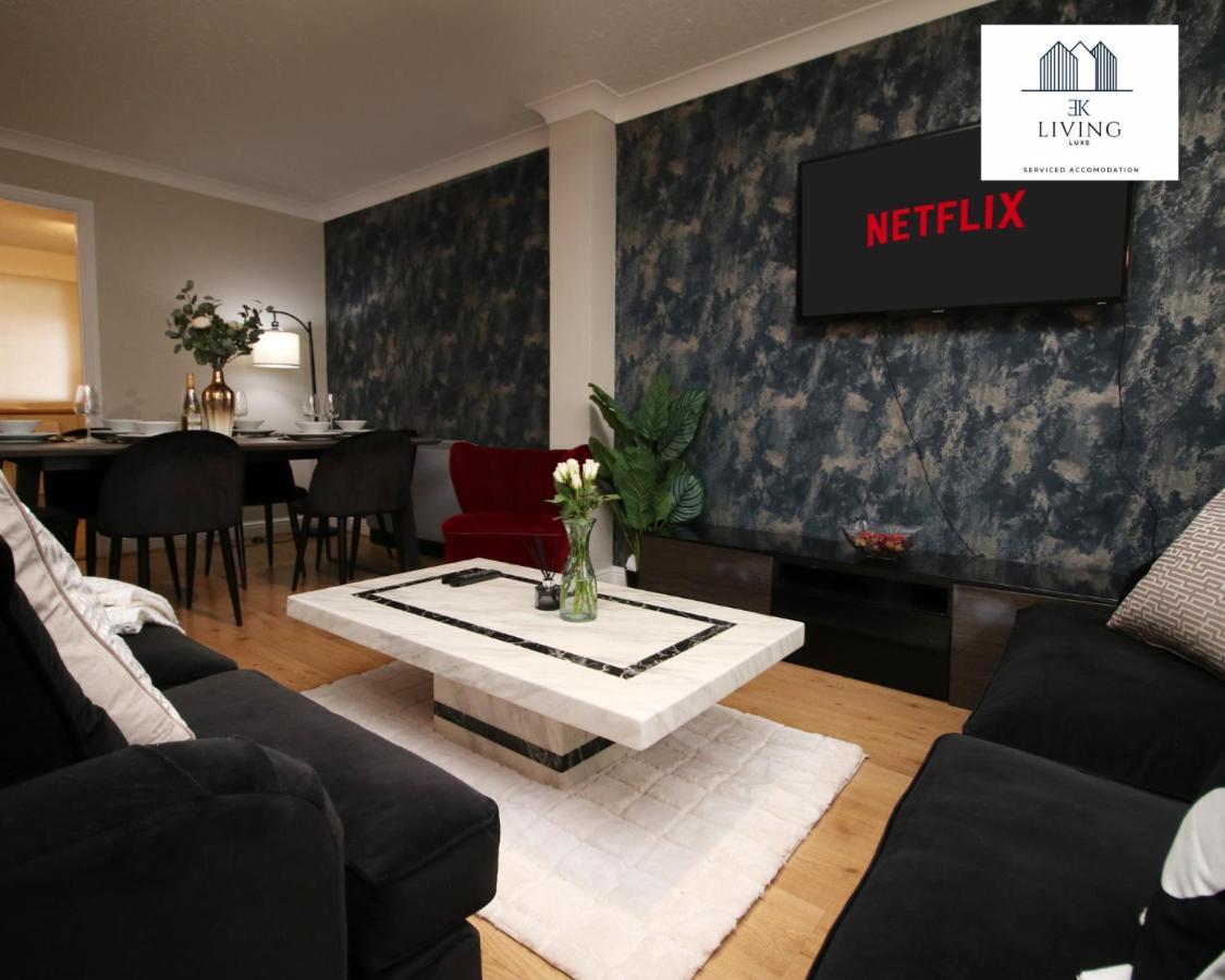 Spacious 3 Bedroom Duplex Apartment On Cardiff Bay - Free Parking & Wifi By Ekliving Luxe Short Lets & Serviced Accommodation Eksteriør billede