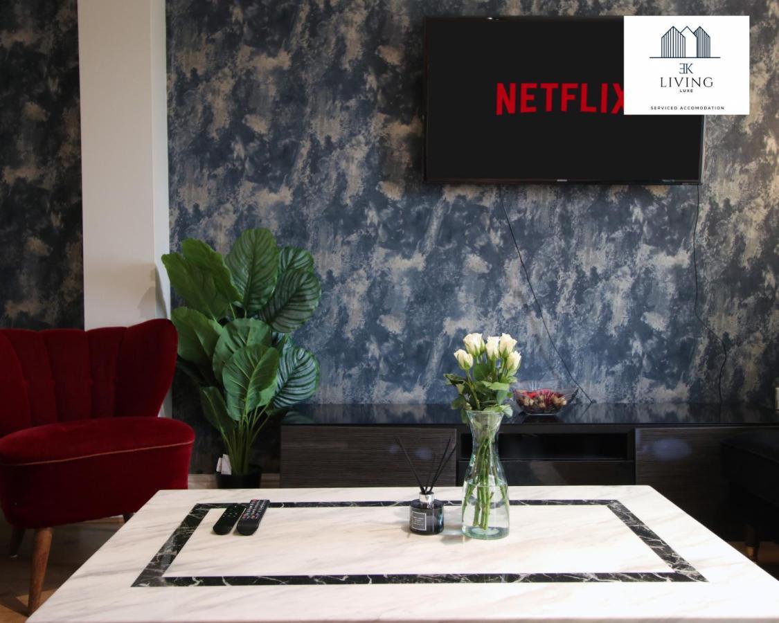 Spacious 3 Bedroom Duplex Apartment On Cardiff Bay - Free Parking & Wifi By Ekliving Luxe Short Lets & Serviced Accommodation Eksteriør billede