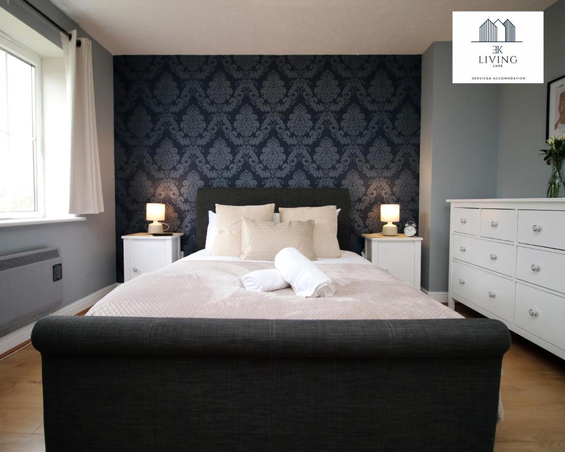 Spacious 3 Bedroom Duplex Apartment On Cardiff Bay - Free Parking & Wifi By Ekliving Luxe Short Lets & Serviced Accommodation Eksteriør billede